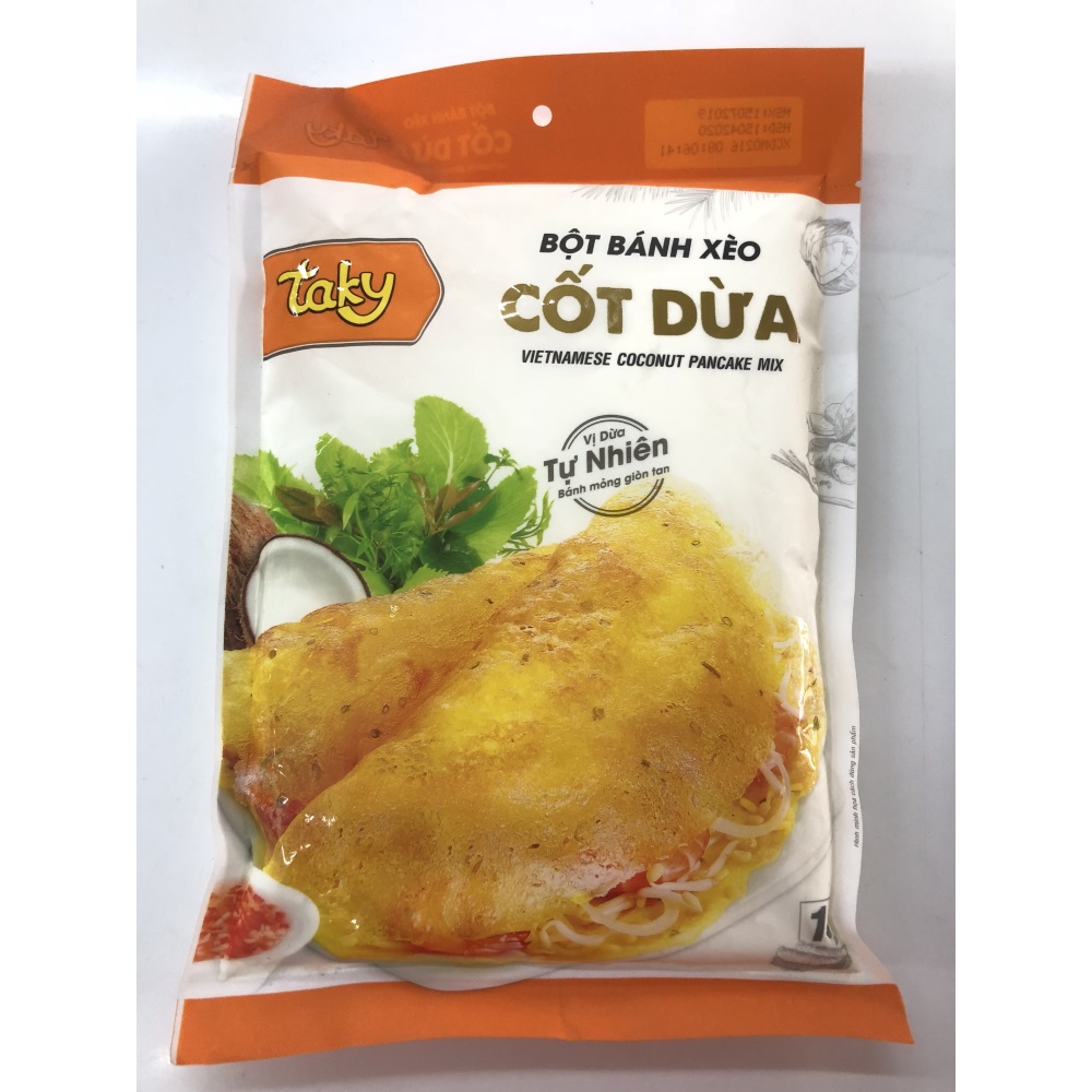 Bột bánh xèo cốt dừa