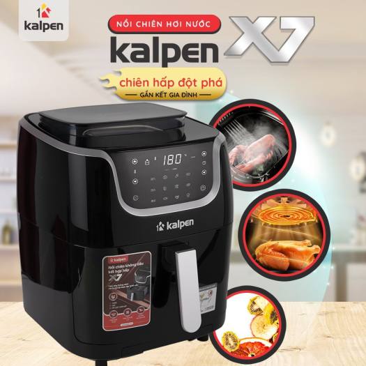 Nồi Chiên Không Dầu Hơi Nước Kalpen X7