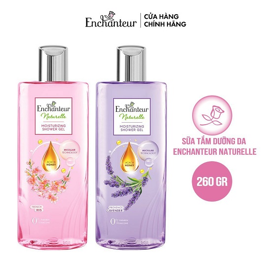 Sữa tắm dưỡng da Enchanteur Naturelle