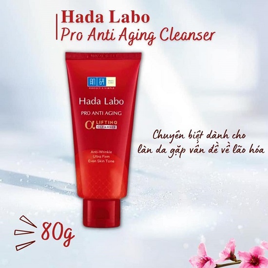 Sữa rửa mặt Hada Labo 80g