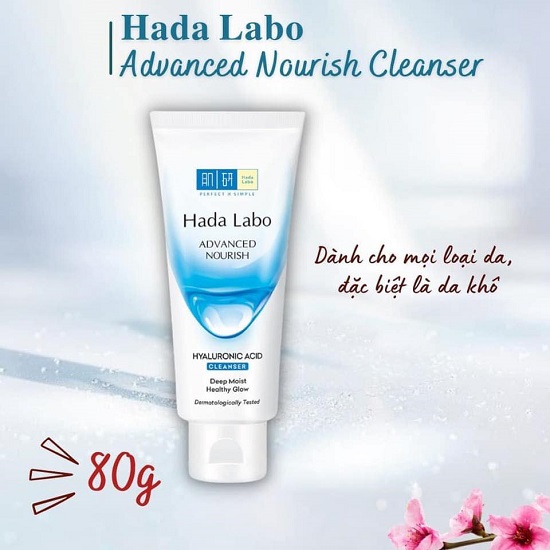 Sữa rửa mặt Hada Labo 80g