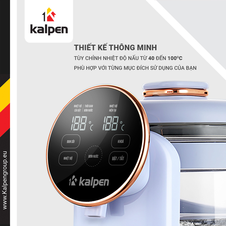Bình Thuỷ Điện Siêu Tốc Kalpen KK99 2.5L