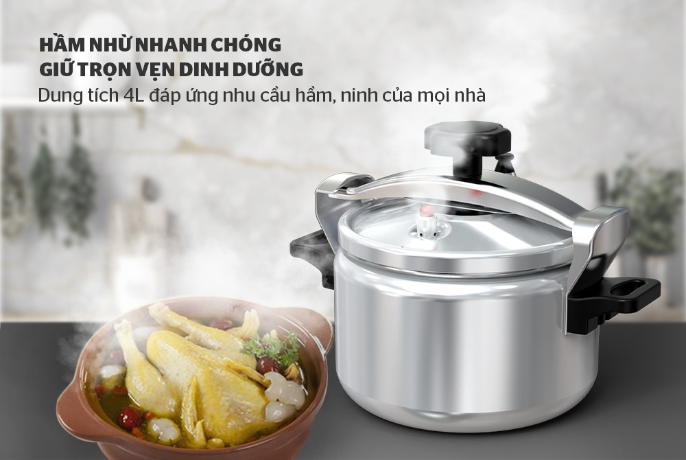 Nồi áp suất nhôm SUNHOUSE SHG9900-06