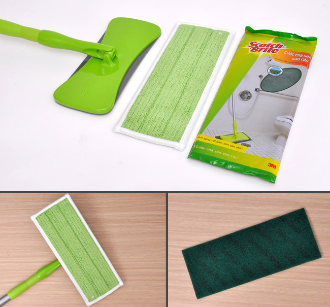 Cây lau đa năng Scotch-Brite 3 trong 1