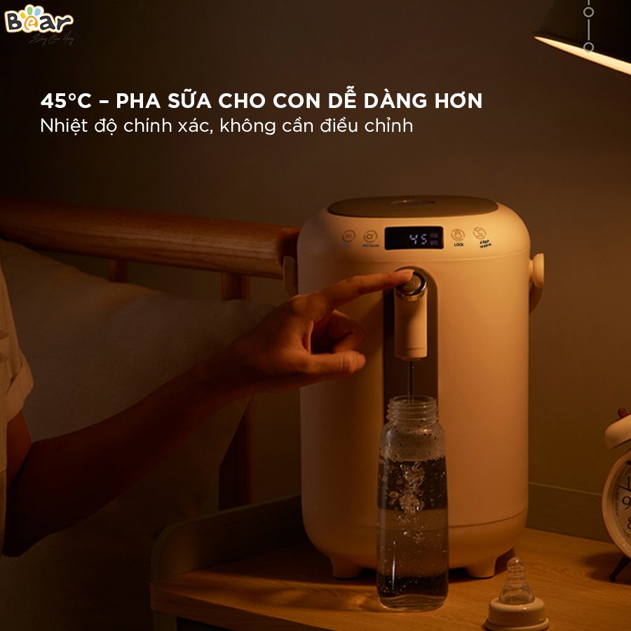 Bình thủy điện Bear 3L
