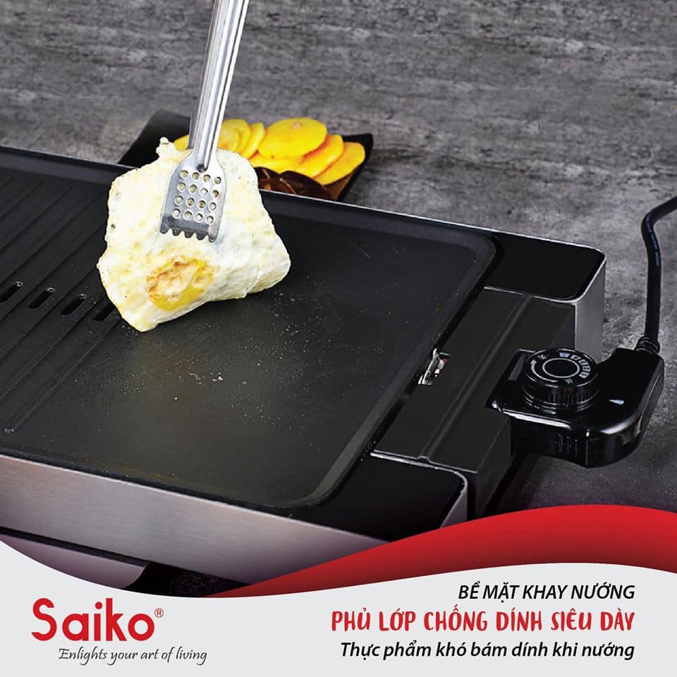 BẾP NƯỚNG ĐIỆN SAIKO GR-2150T