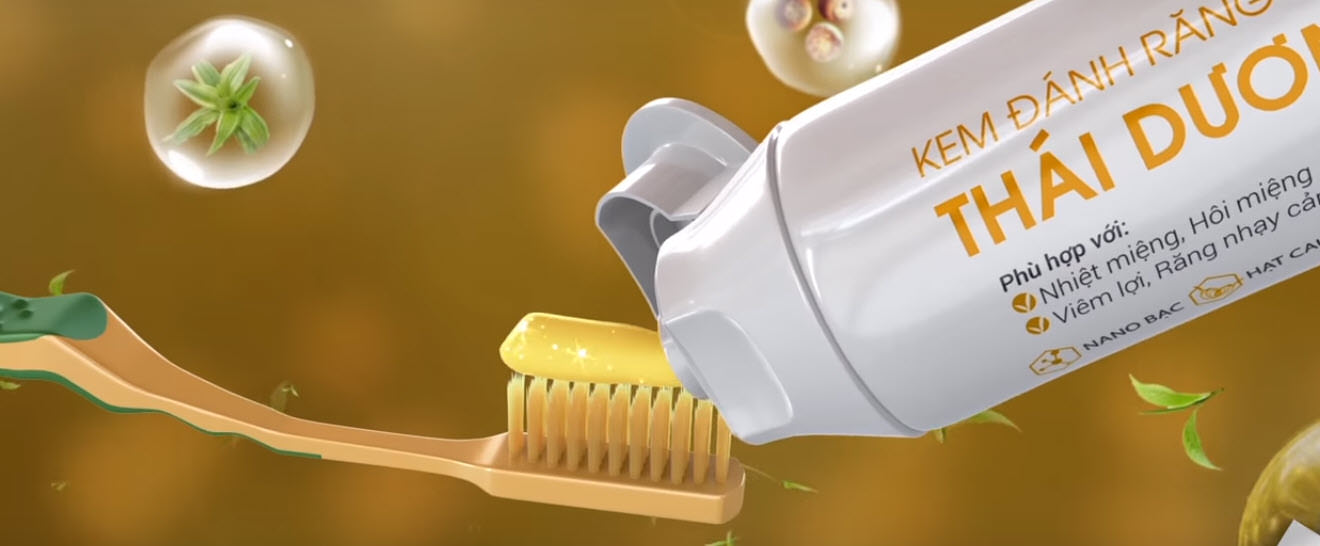 Kem đánh răng dược liệu Thái Dương 20g