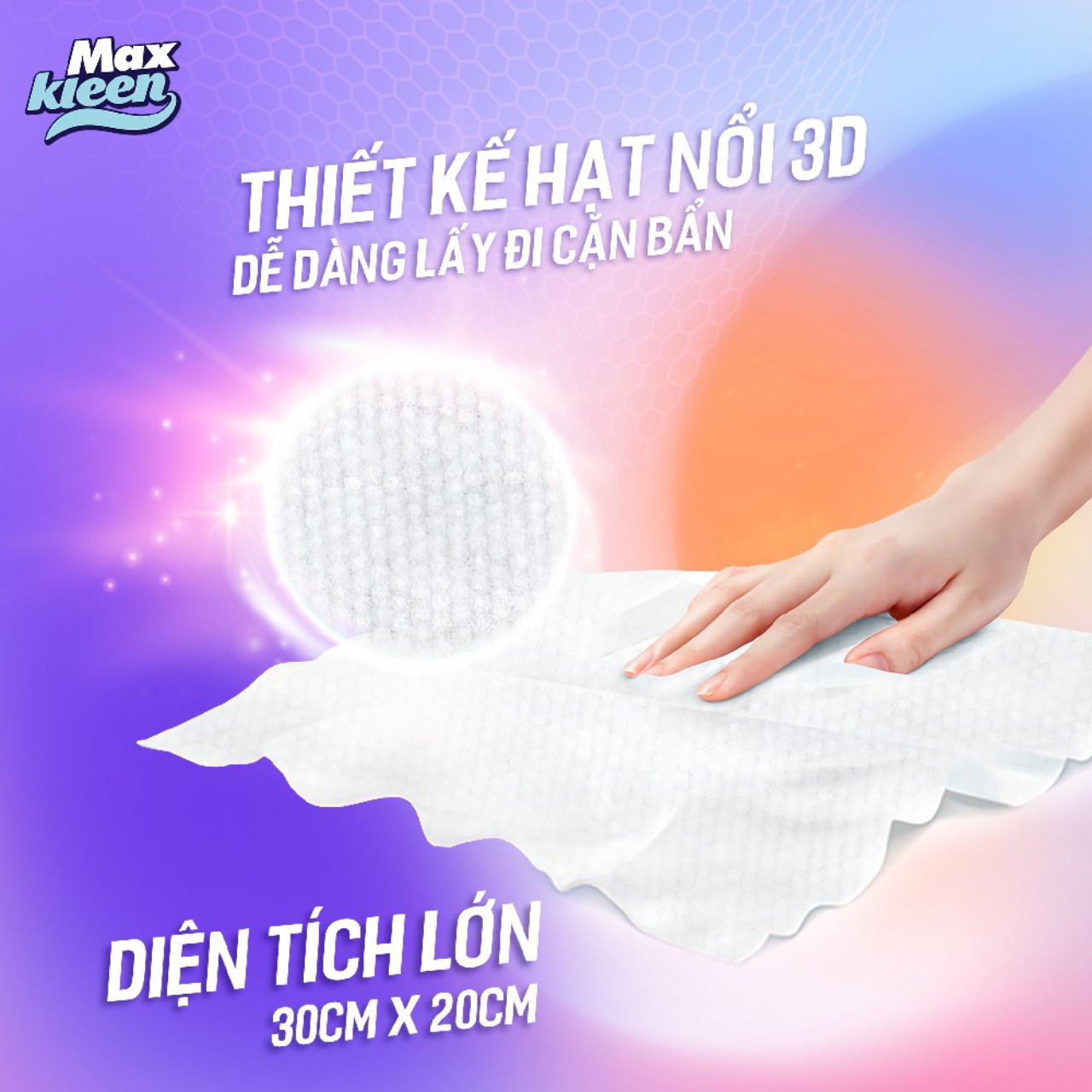 Combo Nước + Khăn Ướt Lau Bề Mặt Đa Năng MaxKleen