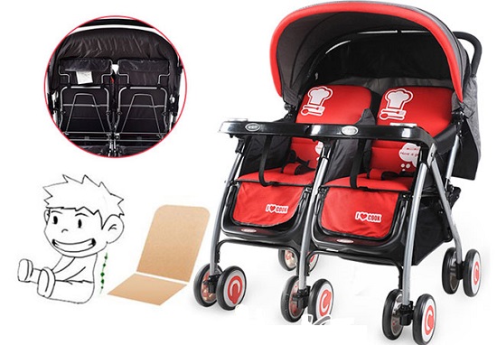 Xe đẩy đôi Baobaohao 703A