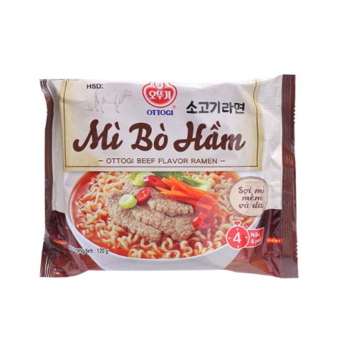 Ottogi - Mì bò hầm 120g