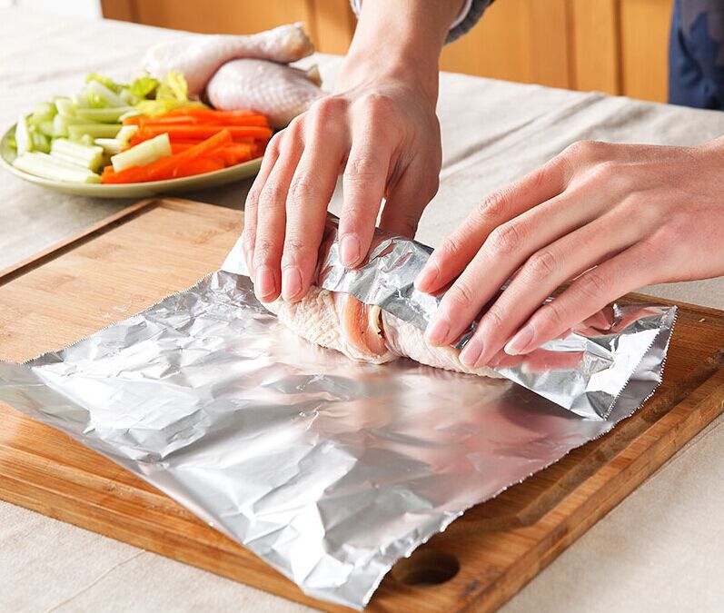 Màng nhôm Aluminium Foil 30cm x 5m