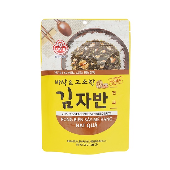 Rong Biển Sấy Mè Rang Mix Vị Ottogi Túi 30G