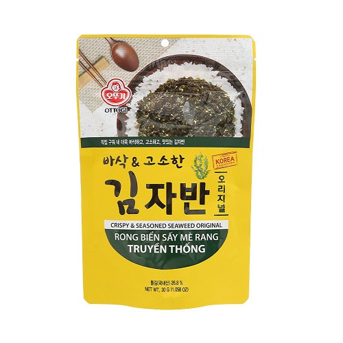 Rong Biển Sấy Mè Rang Mix Vị Ottogi Túi 30G