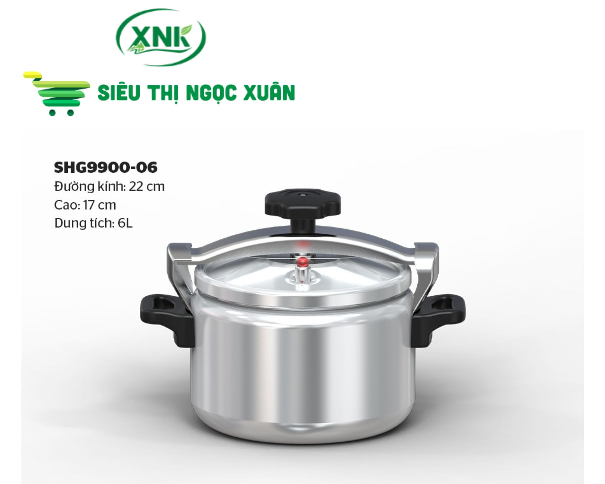 NỒI ÁP SUẤT NHÔM SUNHOUSE SHG9900-06