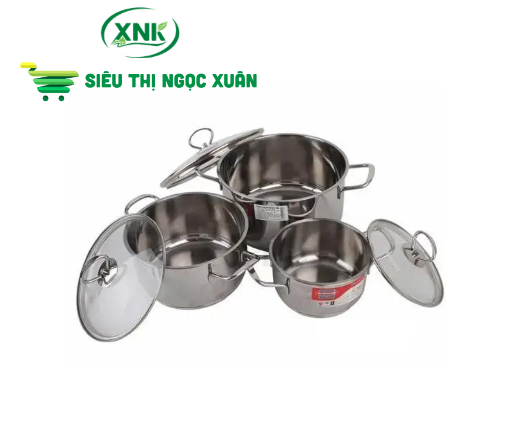 Bộ nồi 3 chiếc Sunhouse SH888