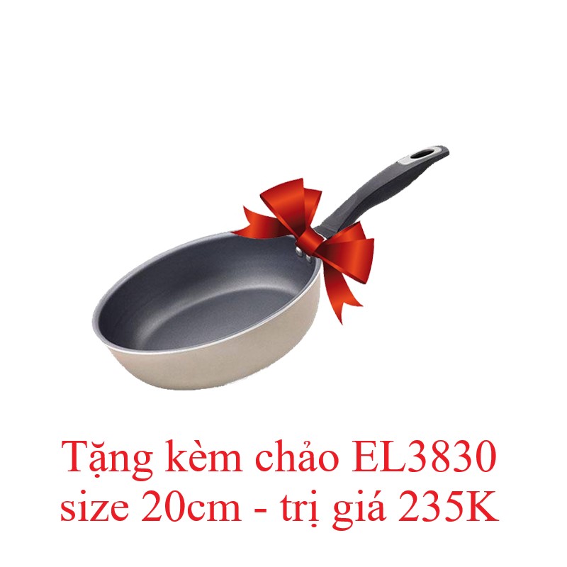 NỒI INOX CAO CẤP 3 LỚP ĐÁY LIỀN TRI-MAX 20cm - tặng kèm chảo