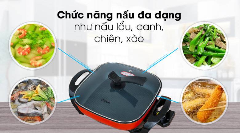 Nồi lẩu điện Supor H30FK802VN-136 5 lít