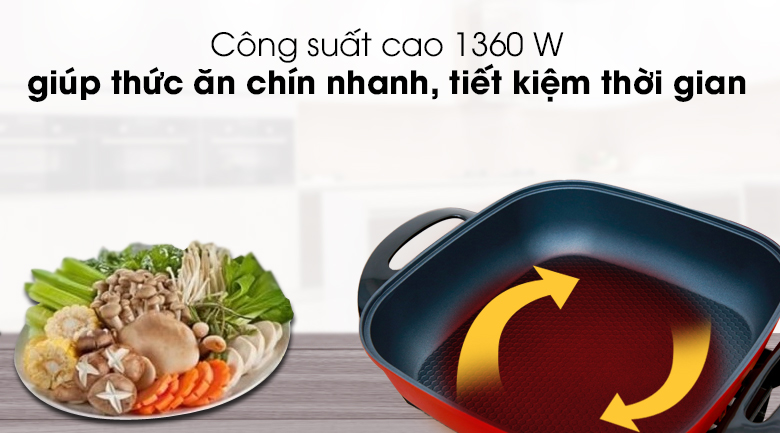 Nồi lẩu điện Supor H30FK802VN-136 5 lít