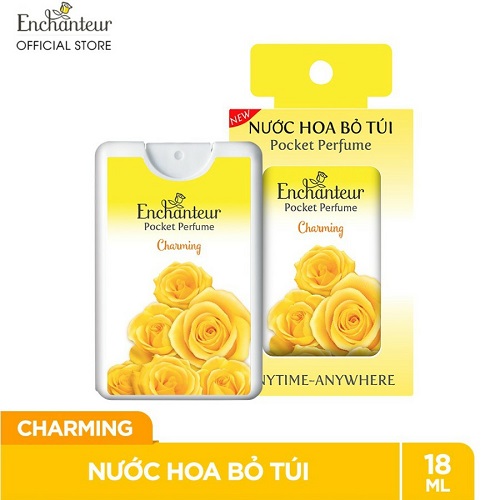 Nước hoa bỏ túi Enchanteur - 3 mùi hương  (18ml)
