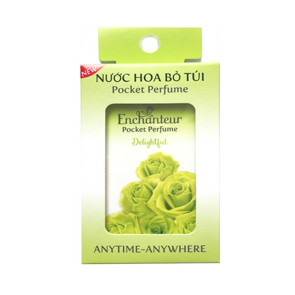 Nước hoa bỏ túi Enchanteur - 3 mùi hương  (18ml)