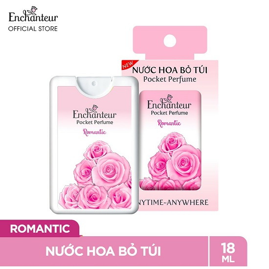 Nước hoa bỏ túi Enchanteur - 3 mùi hương  (18ml)