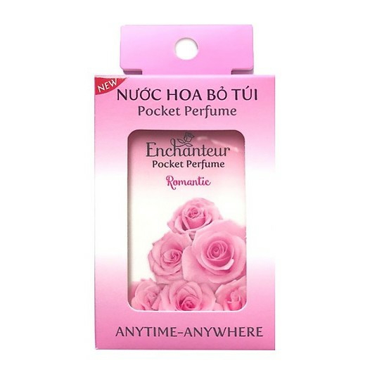 Nước hoa bỏ túi Enchanteur - 3 mùi hương  (18ml)