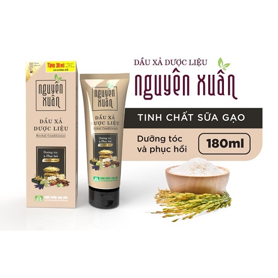 Dầu xả dược liệu Nguyên Xuân tuýp 180ml