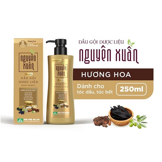 Dầu gội Nguyên Xuân 250ml (chai có vòi tiện lợi)