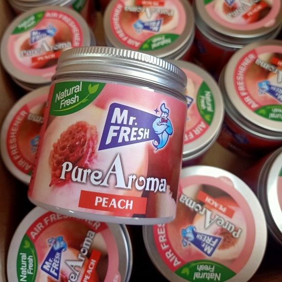 Sáp thơm phòng khử mùi Pure Aroma Hương Đào 230g - an toàn, hiệu quả