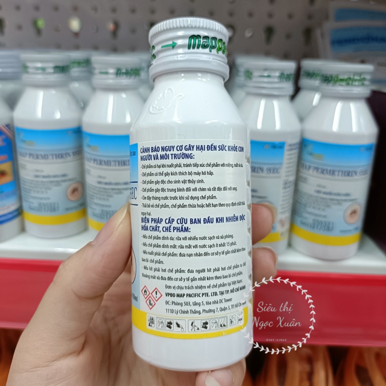 Thuốc phun diệt muỗi MAP PERMETHRIN 55EC