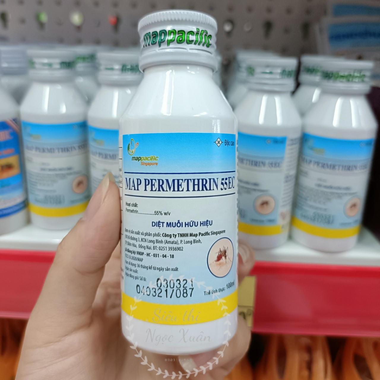 Thuốc phun diệt muỗi MAP PERMETHRIN 55EC