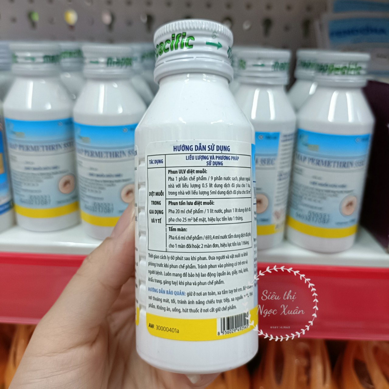 Thuốc phun diệt muỗi MAP PERMETHRIN 55EC