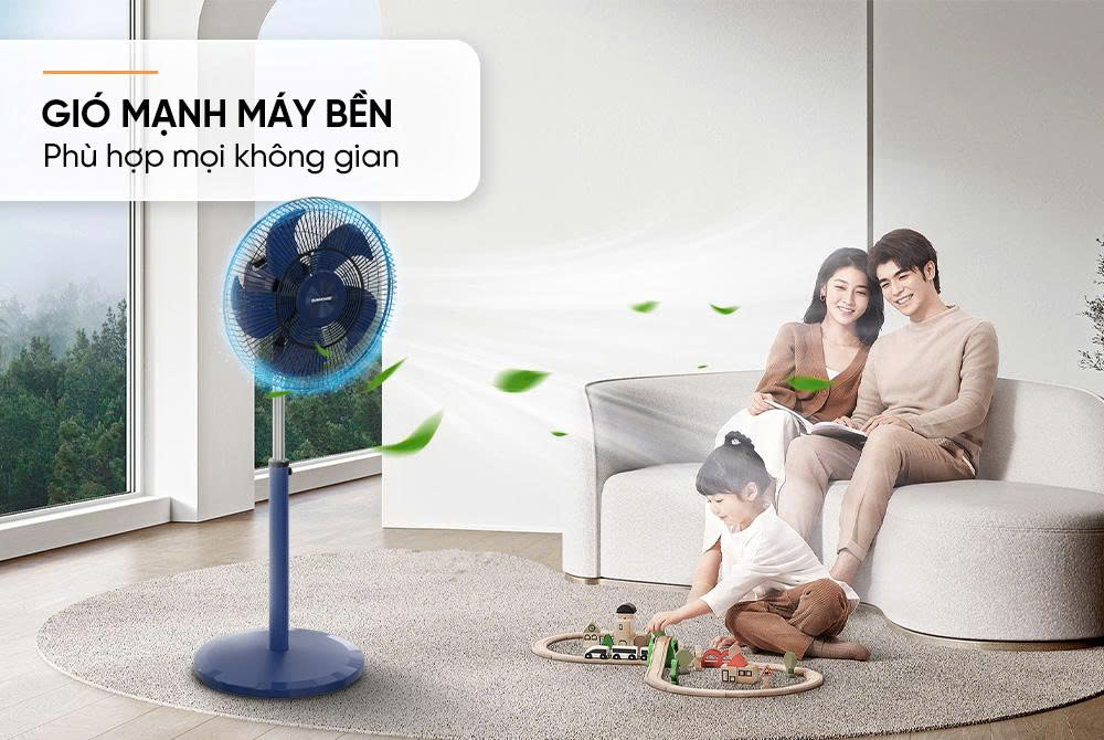 Quạt đứng 5 cánh Sunhouse SHD7352