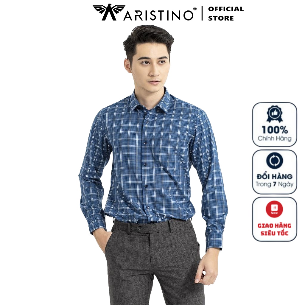 Áo sơ mi denim nam dáng rộng VSIXTYFOUR