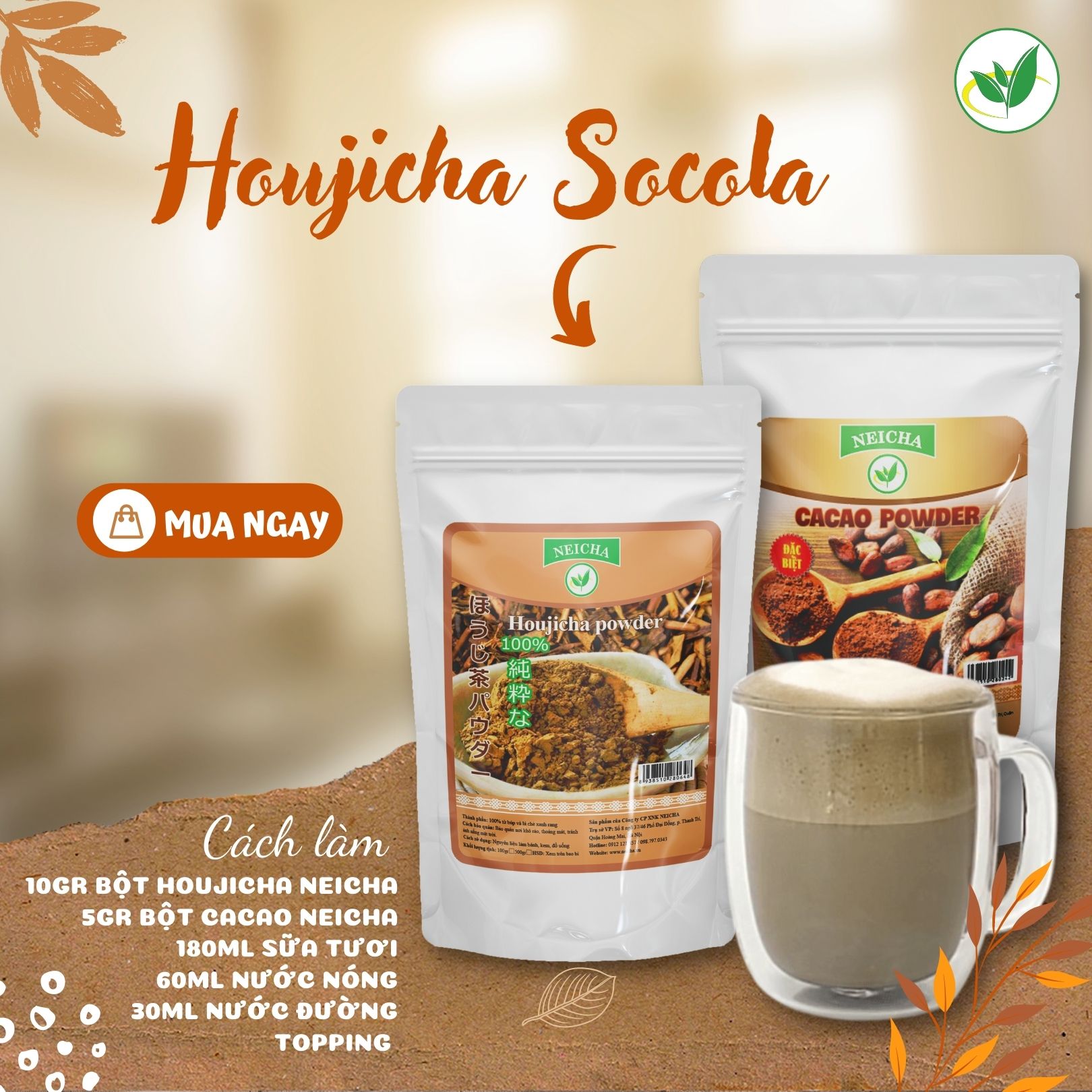 cach-pha-houjicha-socola-nong-uong-ngay-dong