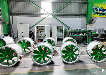 Bọc Quạt Hướng Trục Chuẩn Chỉn Chu cho sản phẩm