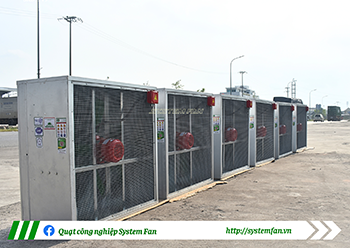 Lô quạt vuông SAD-TV9 vừa xuất xưởng