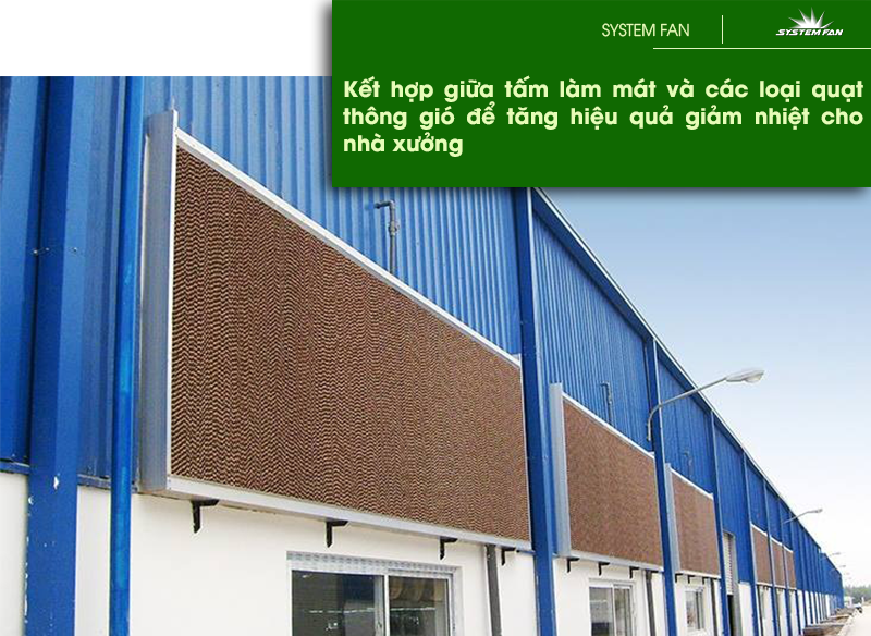 làm mát bằng tấm cooling pad