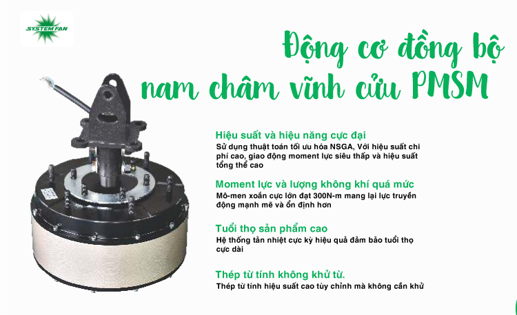 Động cơ nam châm vĩnh cửu PMSM