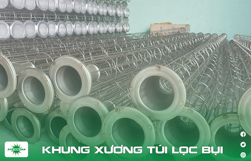 Đặc điểm của khung xương túi lọc bụi