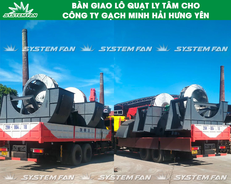 Lô quạt cho nhà máy gạch Minh Hải (Hình 3)