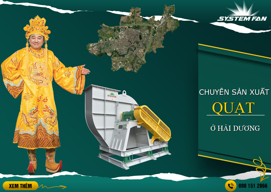 Cung cấp quạt ly tâm công nghiệp ở Hải Dương