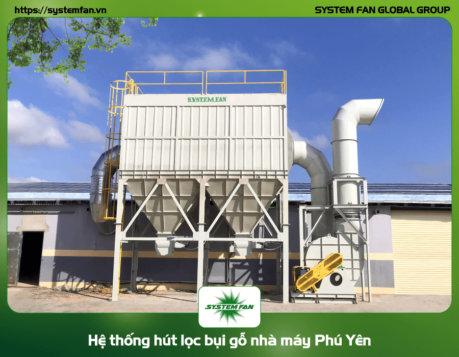 hoàn thiện hệ thống hút bụi phú yên hệ thống hút bụi gỗ phú yên