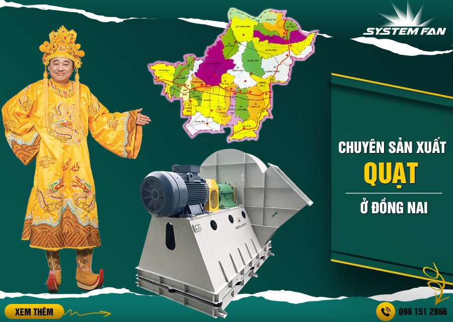 Quạt công nghiệp System Fan tại Đồng Nai