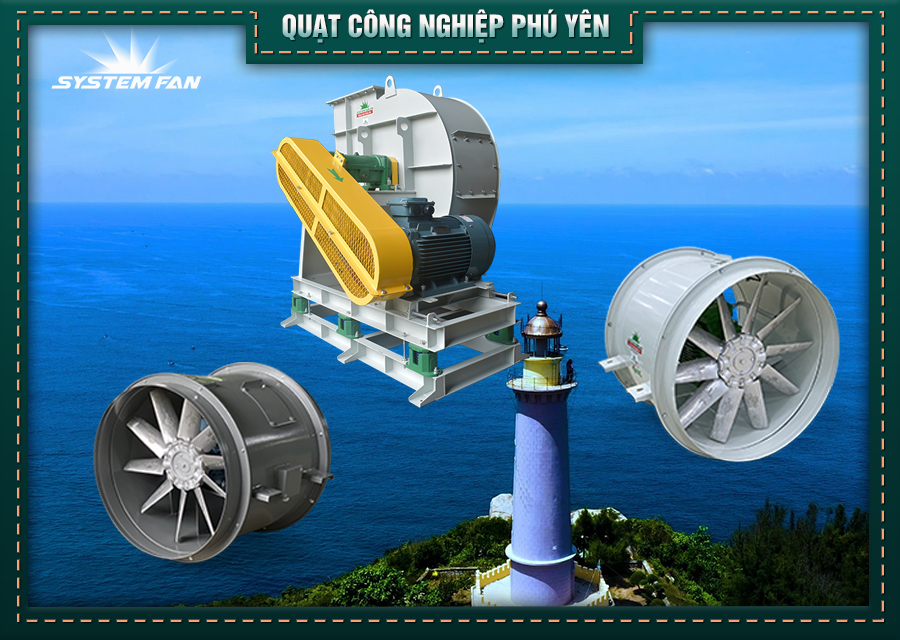 Quạt công nghiệp Phú Yên