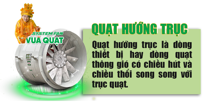 Quạt hướng trục công nghiệp