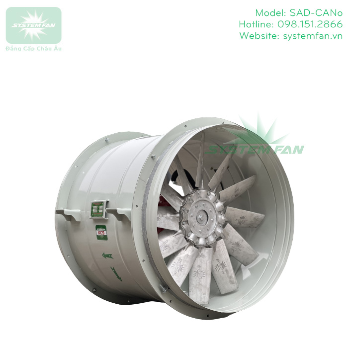 Quạt hướng trục 
SAD-CANo Quạt hướng trục 
SAD-CANo