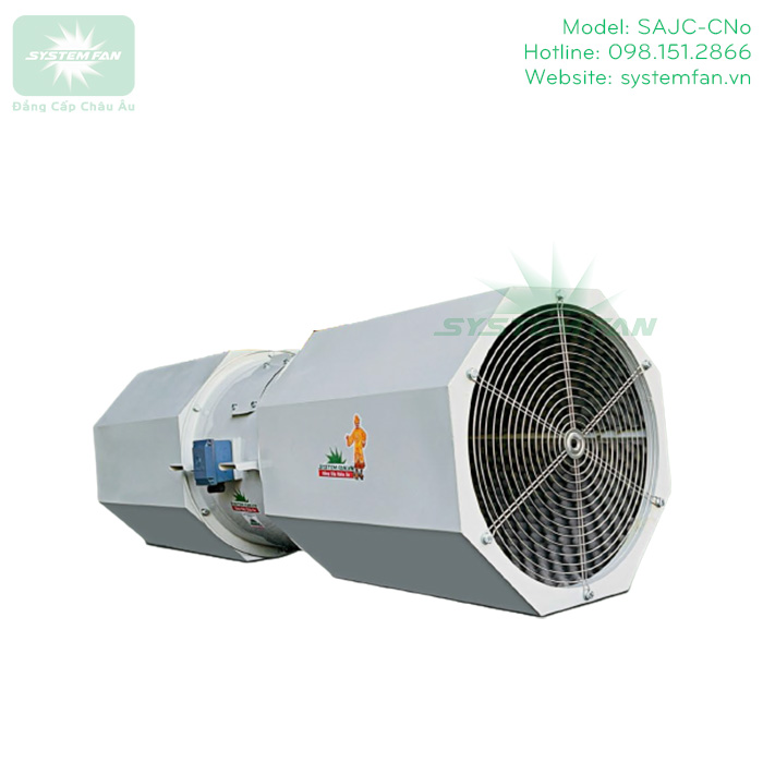 Quạt hút khói PCCC dạng Jet Fan. Model: SAJC-CNo