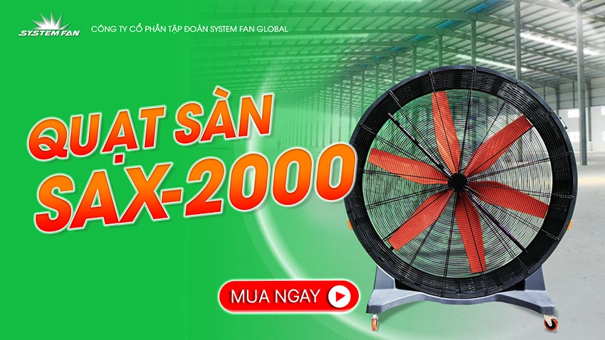 Quạt đặt sàn SAX-2000
