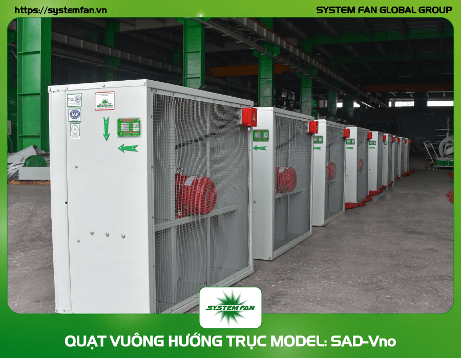 lô quạt thông gió vuông 1
